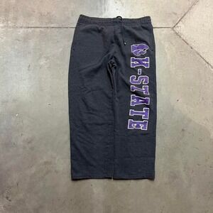 Y2K Colosseum Athletics Kansas State College Sweatpants size: Small‎